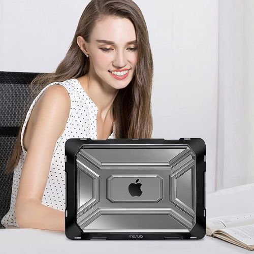  [아마존베스트]MOSISO MacBook Pro 13 inch Case 2020 Release A2338 M1 A2289 A2251, Heavy Duty Plastic Hard Shell Case with TPU Bumper&Keyboard Cover Only Compatible with MacBook Pro 13 inch with T