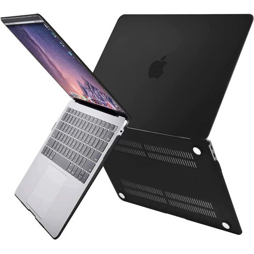  [아마존베스트]MOSISO MacBook Air 13 inch Case 2020 2019 2018 Release A2337 M1 A2179 A1932, Plastic Hard Shell Case Cover Only Compatible with MacBook Air 13 inch with Retina Display, Black