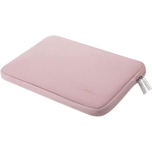  [아마존베스트]MOSISO Laptop Sleeve Compatible with 13-13.3 inch MacBook Pro, MacBook Air, Notebook Computer, Water Repellent Neoprene Bag with Small Case, Baby Pink