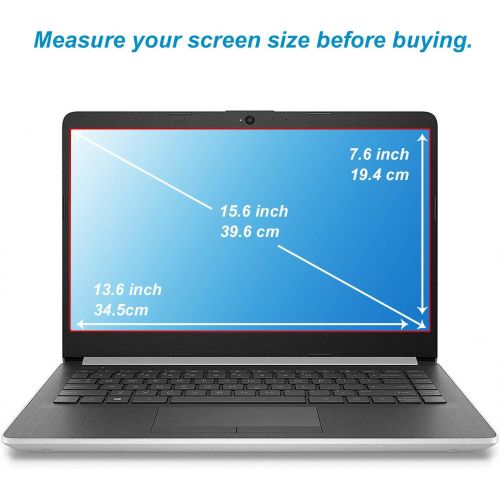  [아마존베스트]MOSISO 2 Pack 15.6 inch Laptop Screen Protector Matte Blue Light Blocking Anti-UV Eye Protection Filter Film for Diagonal 15.6 inch 16:9 Aspect Ratio Widescreen Notebook LED Monito