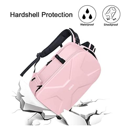  MOSISO Camera Backpack, DSLR/SLR/Mirrorless Insert Protection Photography Camera Bag Full Open Waterproof Hardshell Case with Tripod Holder&Laptop Compartment Compatible with Canon