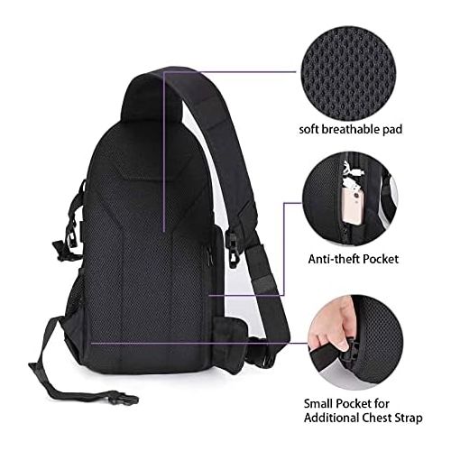  MOSISO Camera Bag, DSLR/SLR/Mirrorless Photography Case Shockproof Camera Sling Backpack Case with Tripod Holder & Modular Inserts & Rain Cover Compatible with Canon/Nikon/Sony/Fuj