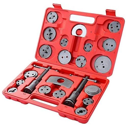  MOSTPLUS Universal Disc Brake Caliper Wind Back Tool and Piston Compression Sets-22 Pieces