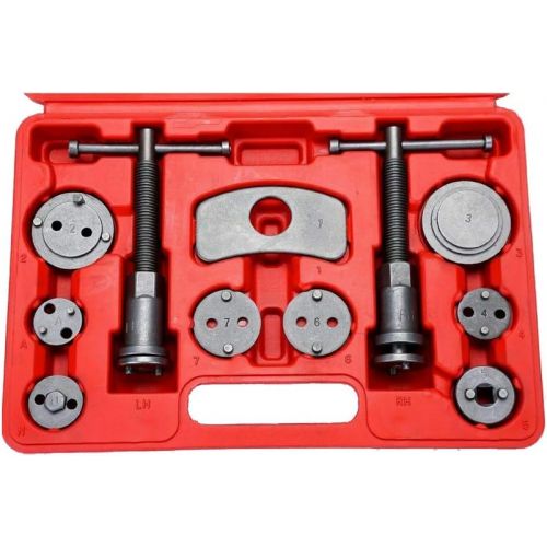  MOSTPLUS Universal Disc Brake Caliper Wind Back Tool and Piston Compression Sets-22 Pieces