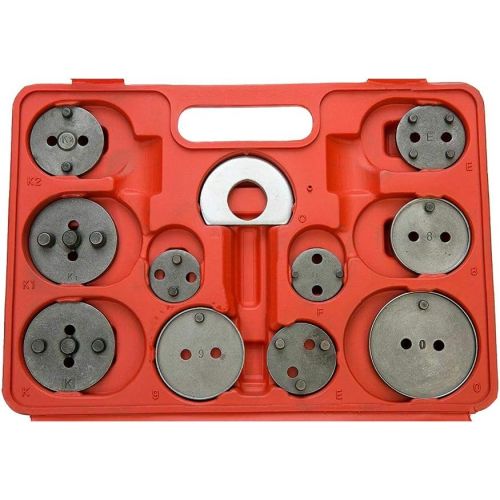  MOSTPLUS Universal Disc Brake Caliper Wind Back Tool and Piston Compression Sets-22 Pieces