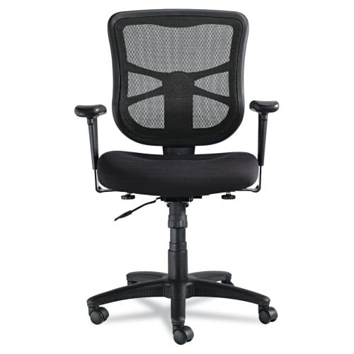  MOT Alera Elusion Series Mesh Mid-Back Swivel/Tilt Chair, Black