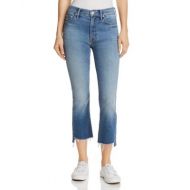 MOTHER Insider Crop Step-Hem Fray Jeans in One Smart - 100% Exclusive