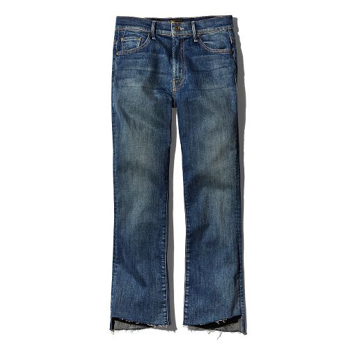  MOTHER Insider Crop Step Fray Jeans in Not Rough Enough