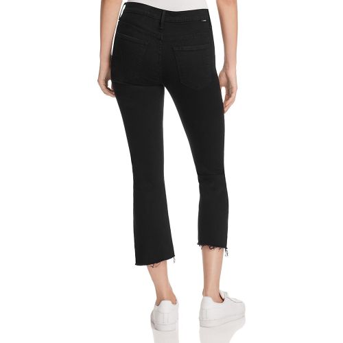  MOTHER Insider Crop Step Fray Jeans in Not Guilty