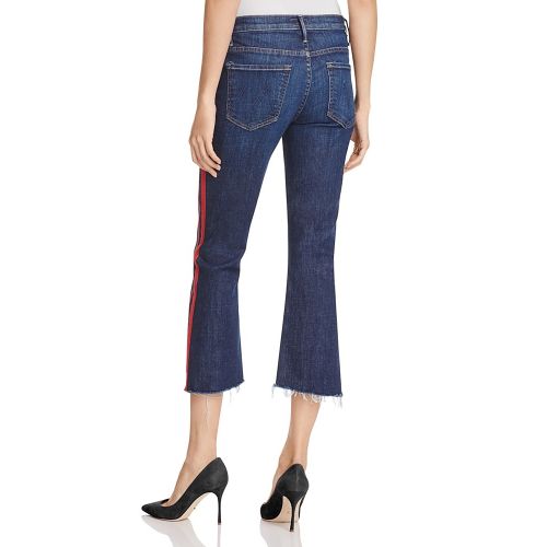  MOTHER Insider Step Crop Fray Jeans in Speed Racer