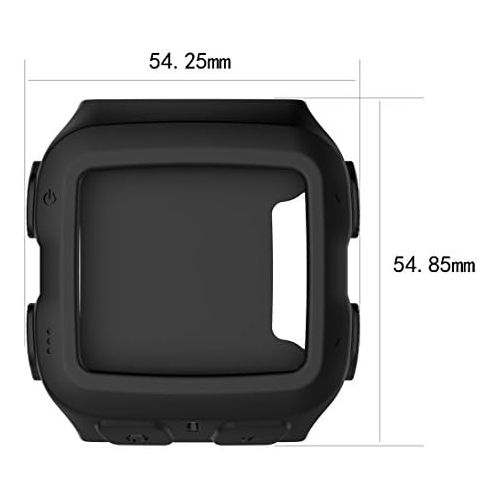 [아마존베스트]MOTONG Garmin Forerunner 920XT Case - MOTONG Silicone Protective Case Cover for Garmin Forerunner 920XT(Silicone Black)