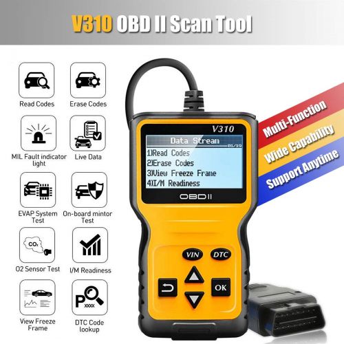  MOTOPOWER MP69033 OBD2 Scanner Universal Car Engine Fault Code Reader, CAN Diagnostic Scan Tool for All OBD II Protocol Cars Since 1996