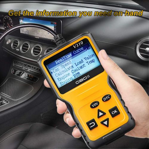  MOTOPOWER MP69033 OBD2 Scanner Universal Car Engine Fault Code Reader, CAN Diagnostic Scan Tool for All OBD II Protocol Cars Since 1996