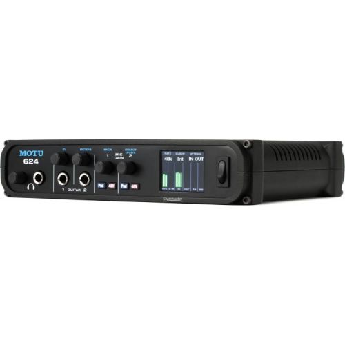  MOTU 624 16x16 Thunderbolt / USB 3.0 Audio Interface with AVB