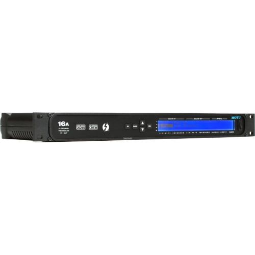  MOTU 16A 32x32 Thunderbolt / USB 2.0 Audio Interface with AVB