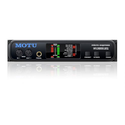  MOTU Motu Micro Express 4x6 USB MIDI Interface