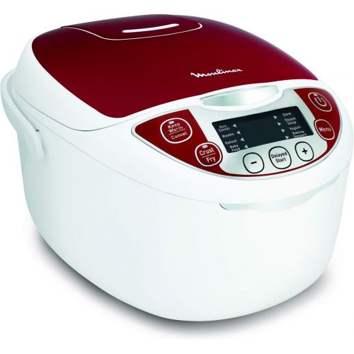  [아마존베스트]Moulinex MK70511112in 1Multi Cooker, Red, 5L