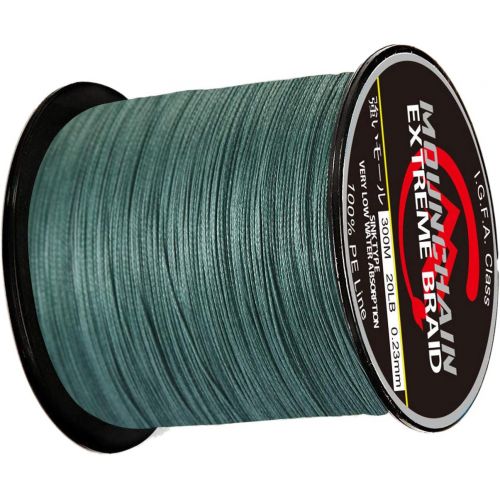  [아마존베스트]Mounchain Braided fishing line 8 braid 300 m.