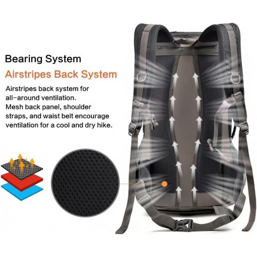  [아마존베스트]MOUNTAINTOP 40L Hiking Backpack for Outdoor Camping