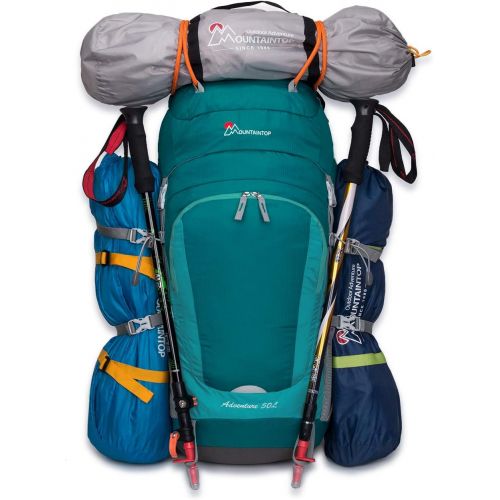  [아마존베스트]MOUNTAINTOP 50L/70L/80L Internal Frame Hiking Backpack