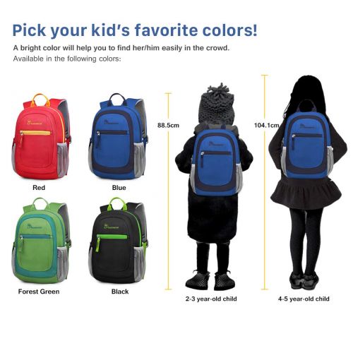  [아마존베스트]MOUNTAINTOP Mountaintop Kids Toddler Backpack,8.7 x 3.7 x 12.2 in