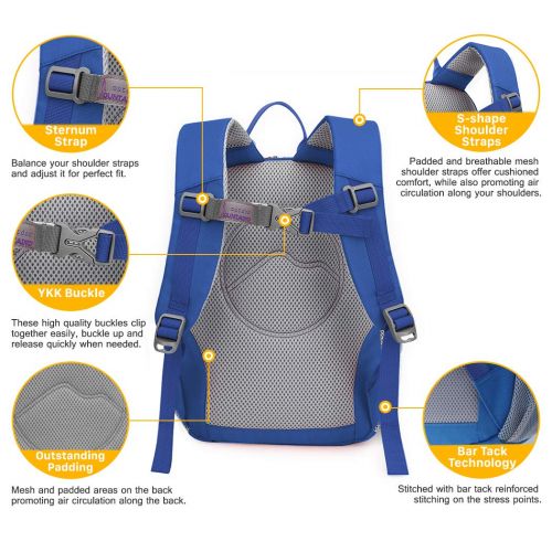  [아마존베스트]MOUNTAINTOP Mountaintop Kids Toddler Backpack,8.7 x 3.7 x 12.2 in