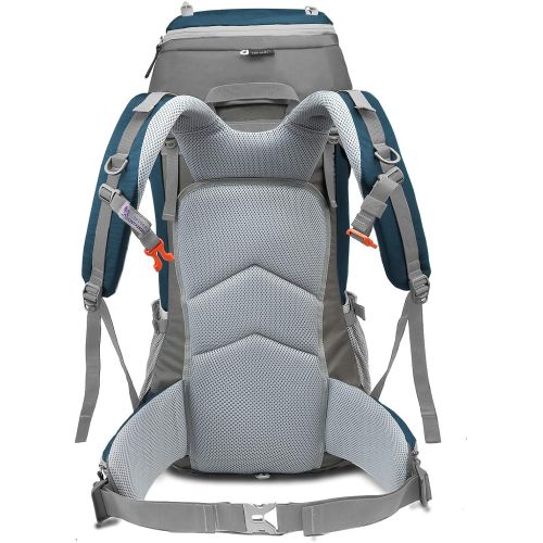  [아마존 핫딜]  [아마존핫딜]MOUNTAINTOP 50L/55L/60+5L Erwachsene Trekkingrucksack Wanderrucksack Rucksack fuer Reisen Outdoor Klettern Camping mit Regenhuelle