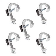 MOUNTAIN_ARK mountain ark 5 Pack 132lb Stage Light Clamps Aluminum Truss Clamp for DJ Products Par Light Fit 30-51mm Pipe Diameter