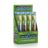MOUTHWATCHERS Doctor Plotkas Mouthwatchers Antimicrobial Floss Bristle Silver Toothbrush, Adult, 20 Pack