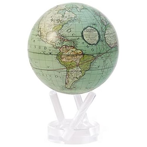  [아마존베스트]Antique Terrestrial Green MOVA Globe 4.5