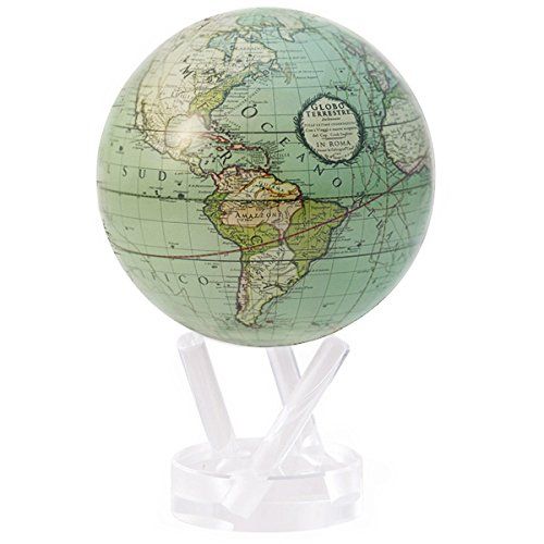  [아마존베스트]Antique Terrestrial Green MOVA Globe 4.5