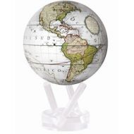 [아마존베스트]Antique Terrestrial White MOVA Globe 4.5