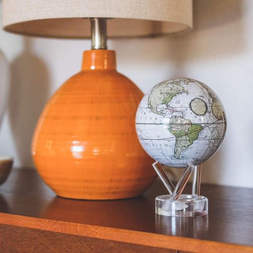  [아마존베스트]Antique Terrestrial White MOVA Globe 4.5