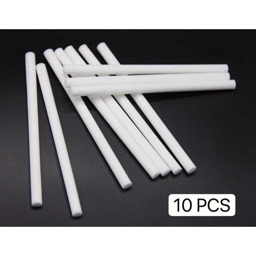  MOVTIP Humidifier Cotton Sticks, Cotton Filter Sticks for Humidifiers Refill Sticks Filter Replacement Wicks for Portable Personal USB Mini Humidifier 8 x 100mm (10pcs)