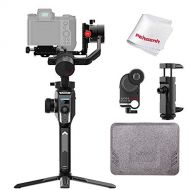 MOZA AirCross 2 3 Axis Handheld Gimbal with Moza iFocus-M Follow Focus Motor for Mirrorless Camera up to 3.2kg/7lb Parameter Easy Setup Auto-Tuning 12hrs Runtime 18W Fast Charge