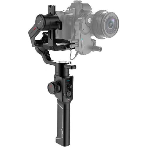  MOZA Air 2 3-Axis Stabilized Handheld Gimbal, with iFocus-M Follow Focus Motor & Extra Battery for Mirrorless Camera, DSLR Camera, 16hs Running Time, “4-Axis”8 Follow Modes, 9lbs P