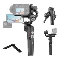 Moza Mini P 3-Axis Gimbal Stabilizer for Mirrorless Cameras, Action Cameras Compatible with Sony a6300/a6600 A7R3 RX100 III, Gopro 8/7/6/5, DJI Osmo