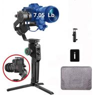MOZA Aircross 2 Gimbal 3-Axis Stabilizer with Handset Clip Quick Release Plate for DSLR Camera,Mirrorless Camera with Larger Heavier Lens Easy Setup Mimic Motion-Control Up to 7.05