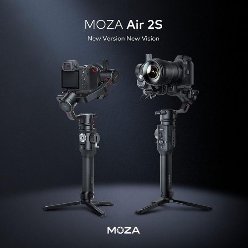  MOZA Air 2S Camera Stabilizer Professional SLR Handheld Gimbal Three-axis Stabilizer Smart Handwheel 3200mAh Battery 9.3lb Load-Bearing One-Step Balancing Object Tracking (Standard