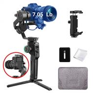 MOZA Aircross 2 Gimbal 3-Axis Handheld Stabilizer for DSLR Camera,Mirrorless Camera with Larger Heavier Lens Easy Setup Intelligent Mimic Motion-Control Max Payload 7.05Lb 12H Runn