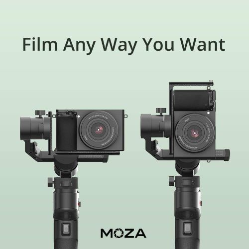  MOZA MINI P Gimbal Handheld Stabilizer for Smartphone Mirrorless Camera Action Cameras Up to 1.98Lb for Traveling Adventuring Filmmaking Capturing 20h Runtime 【One Year Warranty】