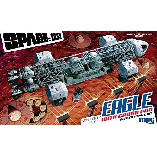  MPC 838 Space 1999 Eagle Transporter wCargo Pod