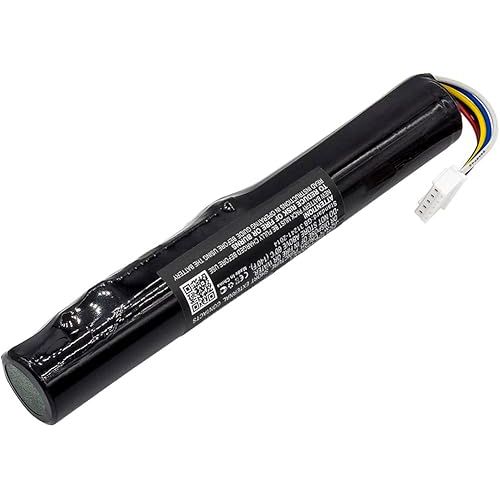  3400mAh High-Capacity Extended J406/ICR18650NH-2S Battery Replacement Compatible with Bang & Olufsen BeoLit 15, BeoLit 17, BeoPlay A2, BeoPlay A2 Active Portable Bluetooth Speaker