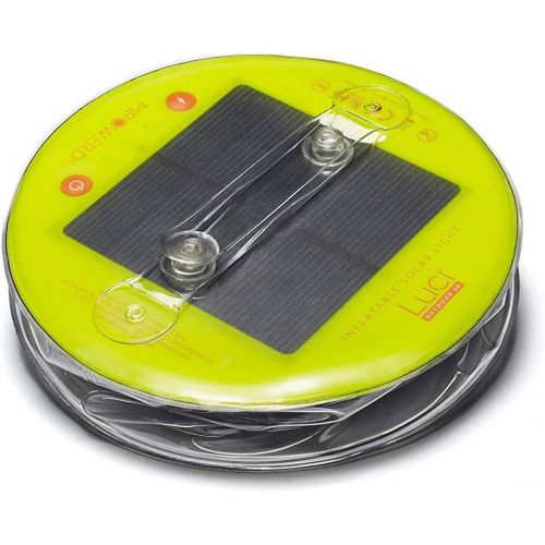  [아마존베스트]MPOWERD Luci Outdoor 2.0 - Inflatable Solar Light, Clear Finish, Adjustable Strap