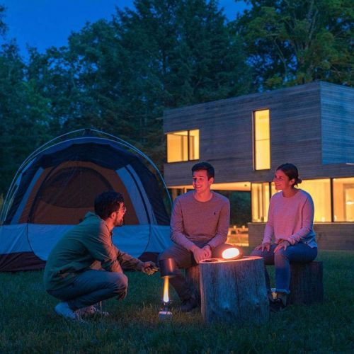  [아마존베스트]MPOWERD Luci Explore: Solar Portable Light + Speaker + Phone Charger + Wake Up Light, Bluetooth Wireless App Control, Unlimited Color Options, 220 Lumens, Lasts 24 Hours, No Batter