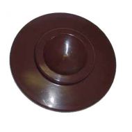 MPS Upright Piano Caster Cups - Set of 4 - Brown