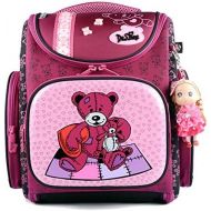 MQ Delune Girls School bag Cartoon Large Capacity Orthopedic backpack