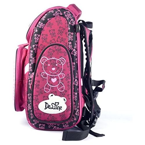  MQ Delune Girls School bag Cartoon Large Capacity Orthopedic backpack