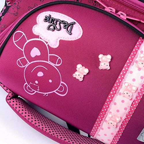  MQ Delune Girls School bag Cartoon Large Capacity Orthopedic backpack