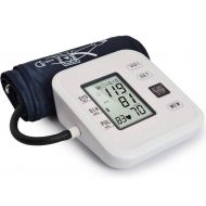 MQYH@ Blood Pressure Monitor Professional Balance Upper Arm Cuff Monitor Heart Rate Machine Measurement with Voice Large LCD One-Button Operation 2x99 Group Data Memory for Home Travel U